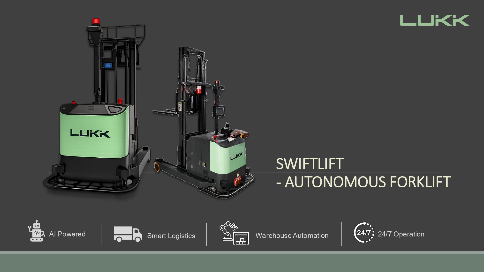 SWIFTLIFT - AUTONOMOUS FORKLIFT